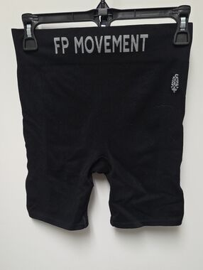 Free People FP Movement Black Bike Shorts